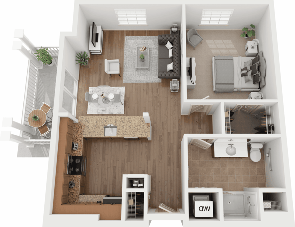 The St. Lucia floor plan
