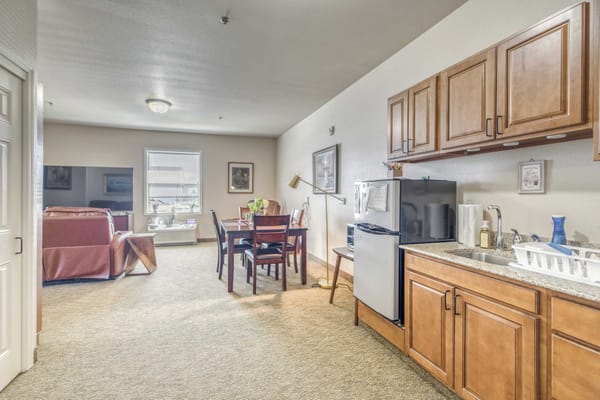 Open Floor Plan Senior Apartment