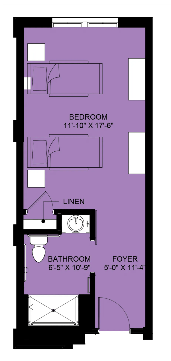 Semi-Private Studio Memory Care