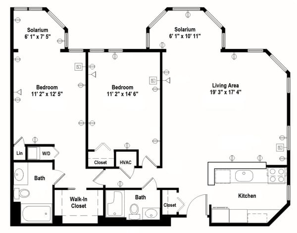 Periwinkle, Woods floorplan
