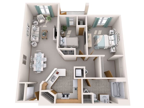 Standard 2 Bedroom