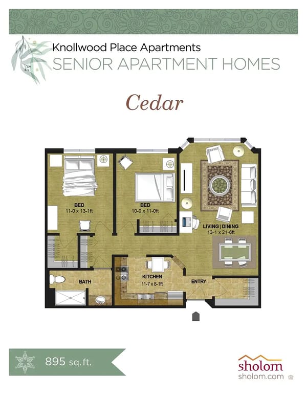 Cedar Floor Plan