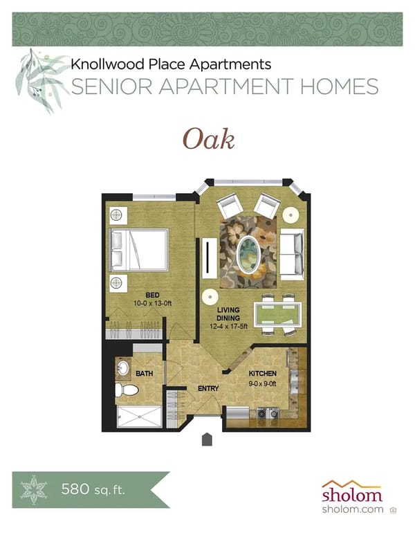Oak Floor Plan