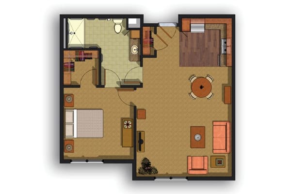 AL - 1 Bed