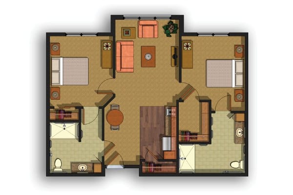 AL - 2 Bed
