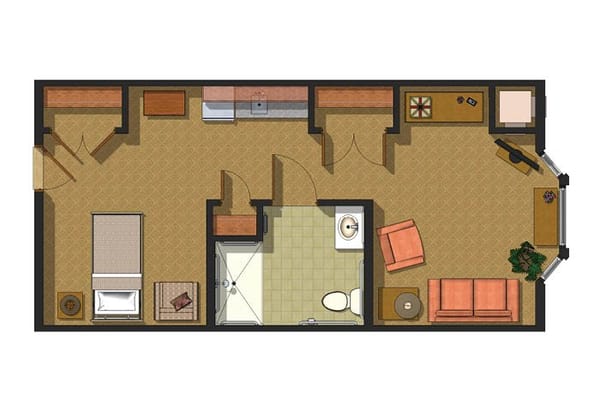 MC - 1 Bed
