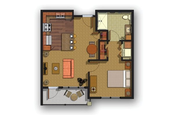 IL - 1 Bed
