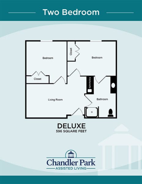 Two Bedroom Floor Plans
