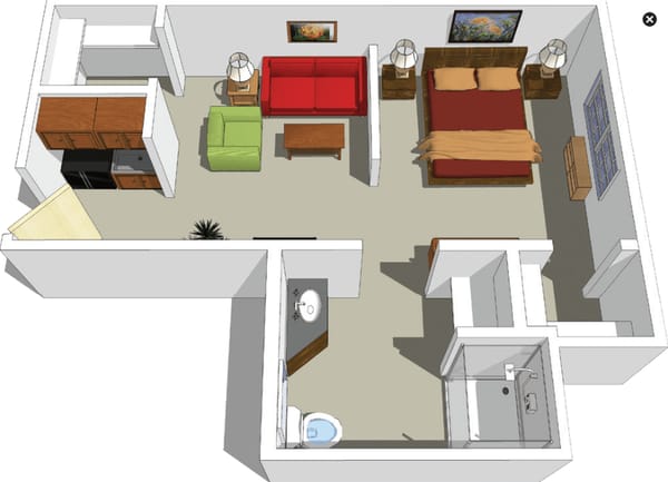 Assisted Living Studio Deluxe