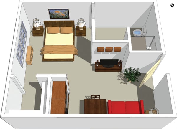 Assisted Living One Bedroom
