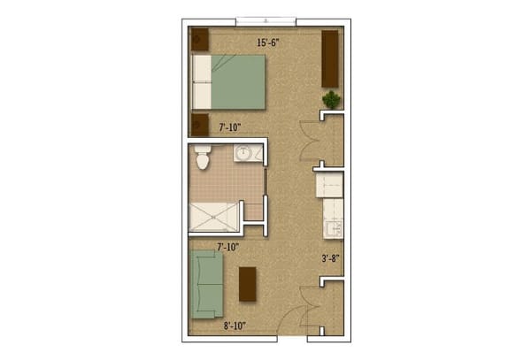 AL - 1 Bed