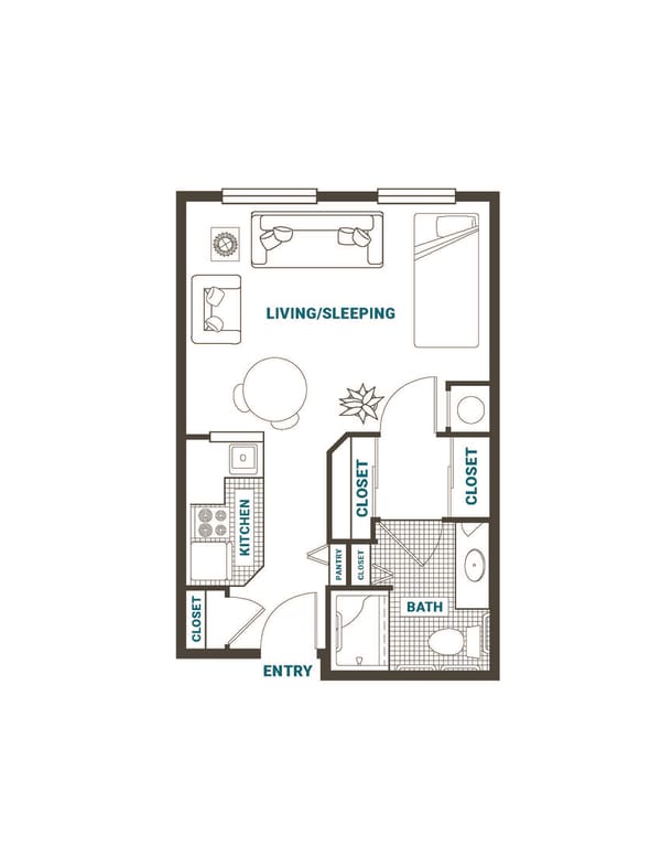 First floorplan