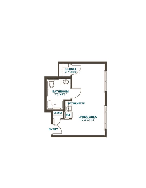 First floorplan