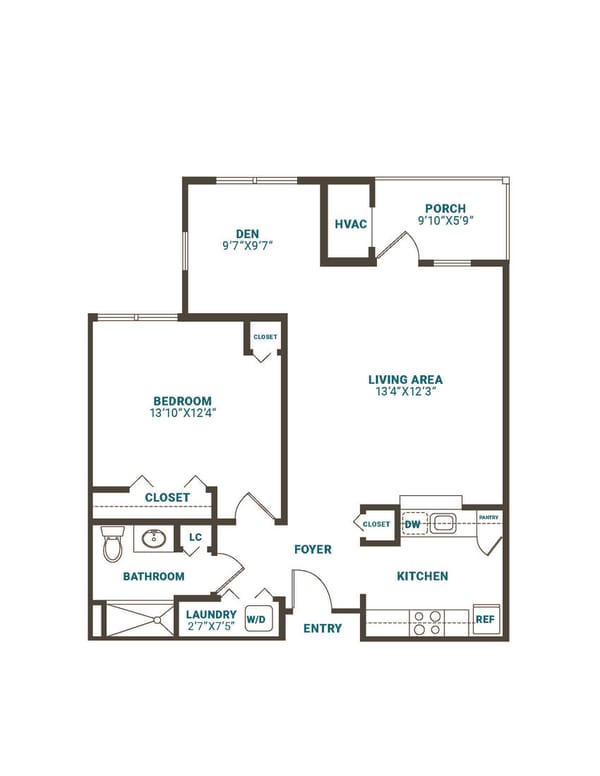 First floorplan