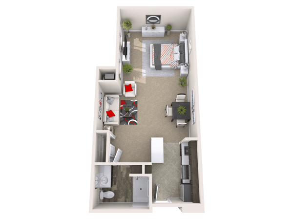 First floorplan