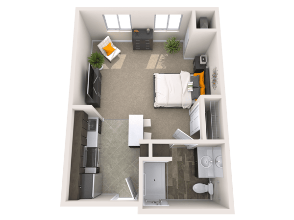 First floorplan
