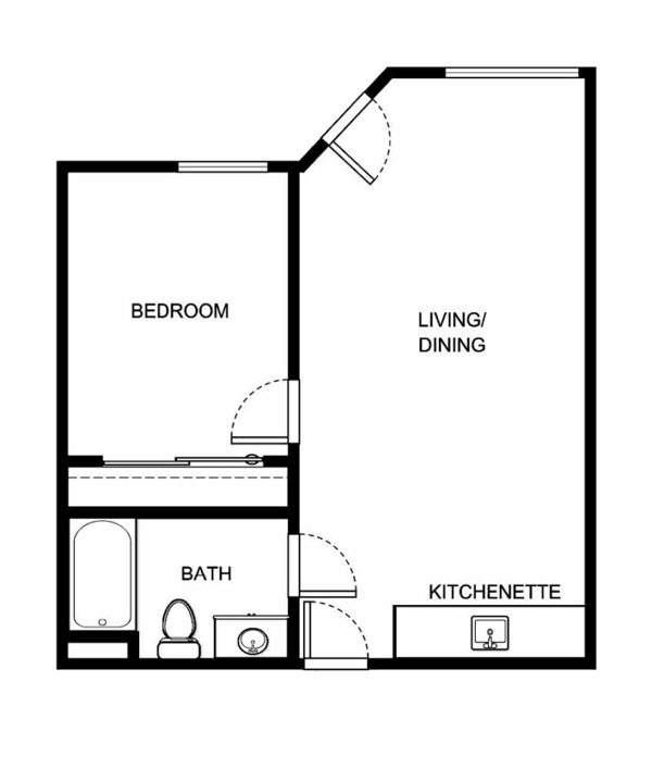 A thoughtfully designed living space, blending comfort and community for a warm 