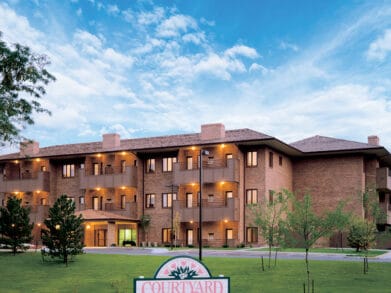 The Courtyard At Lakewood | Sky Active Living