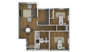 Deluxe Two Bedroom A