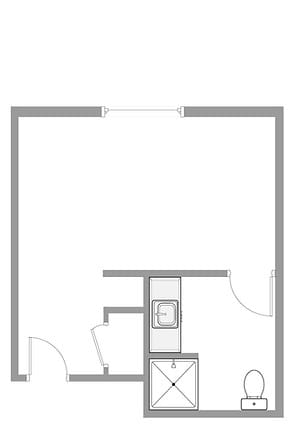 hope memory care floor plan