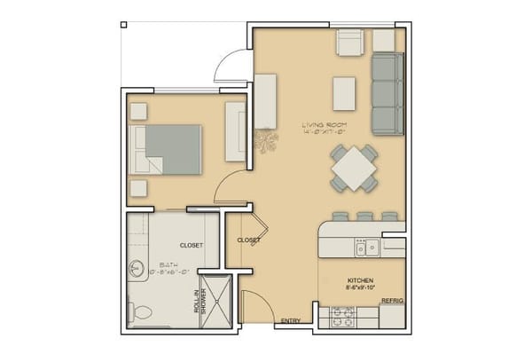 IL - 1 Bed