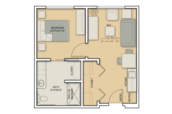 AL - 1 Bed