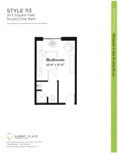style 113 floor plan