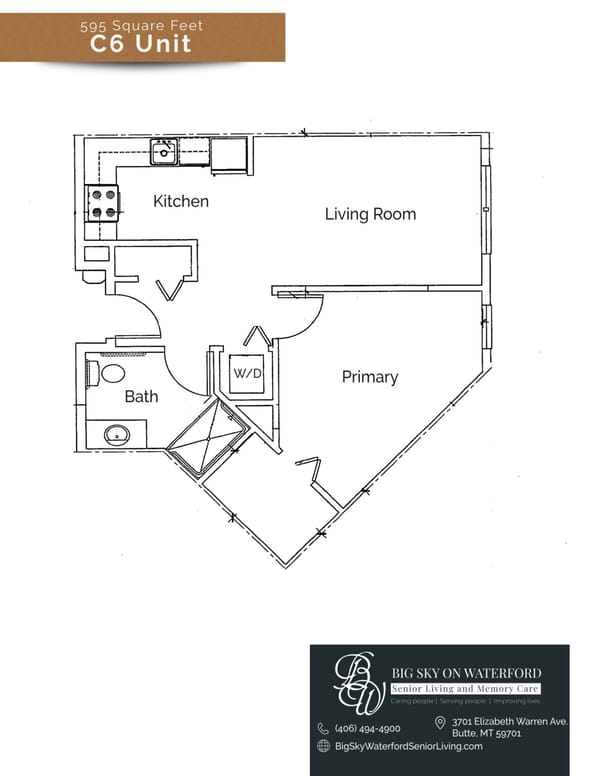 C6 Unit Floor Plan