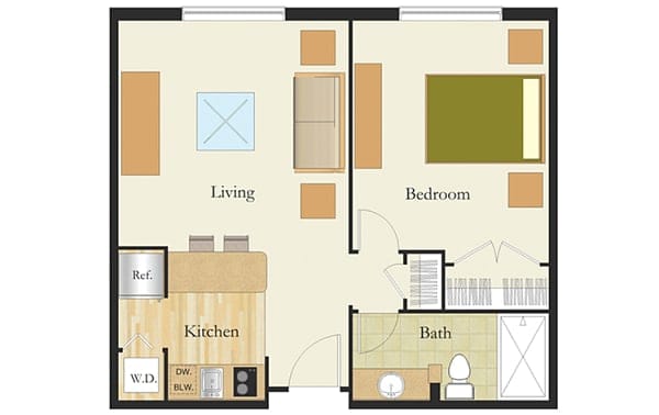 1 Bedroom