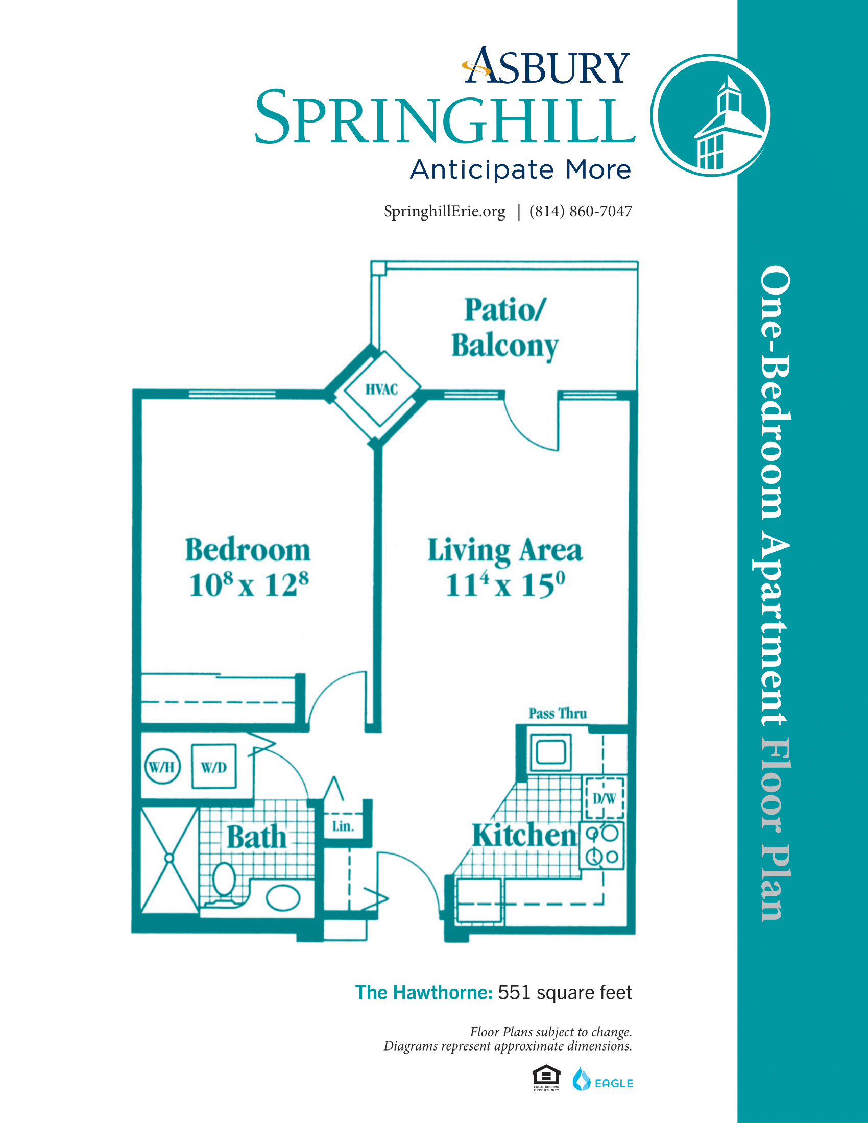 Springhill Hawthorne Floor Plan