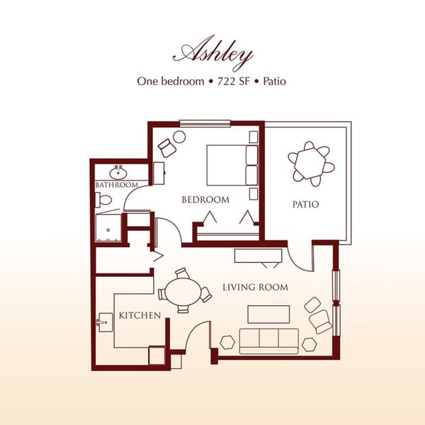 The Ashley One Bedroom Suite