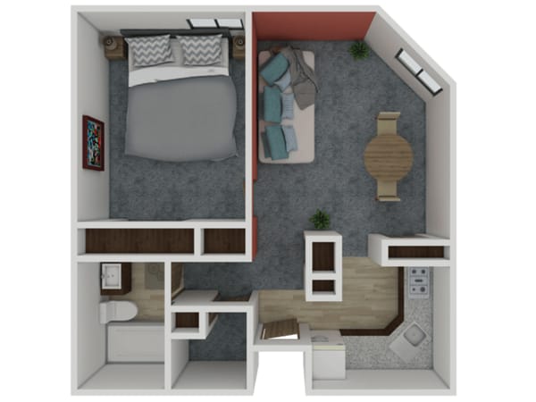 A2 floor plan