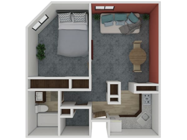 A2 floor plan
