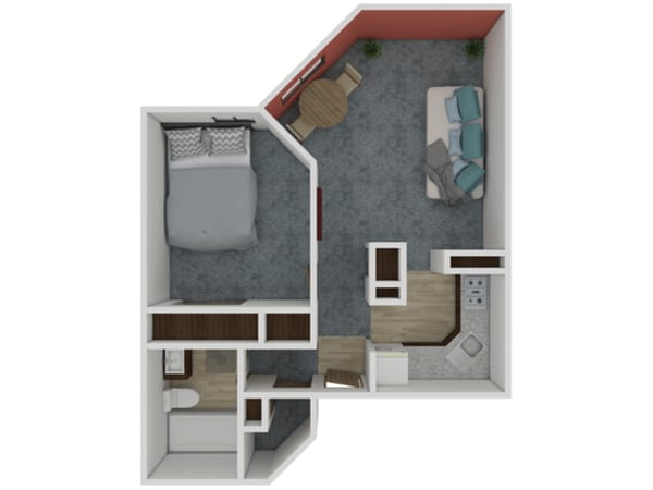 C floor plan