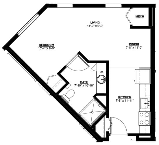 Cardinal floor plan