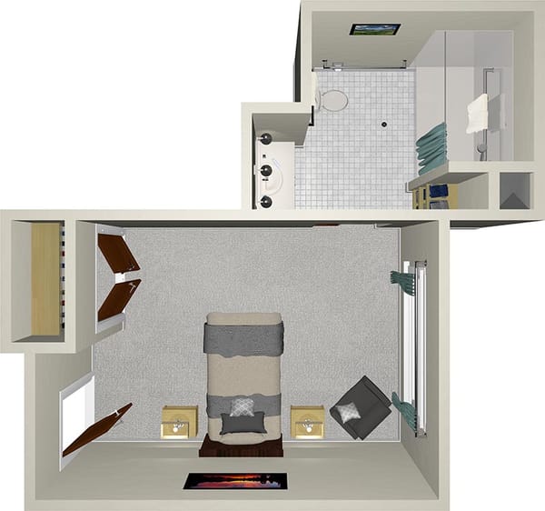 Studio Floor Plan