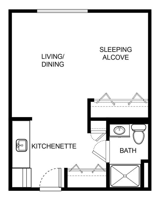 Oak Suite Floor Plan