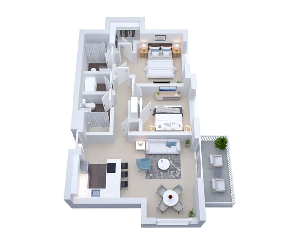 Cascade floor plan