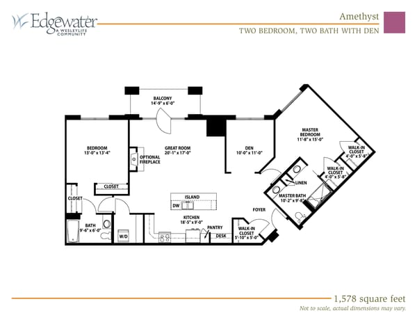 Amethyst Floor Plan