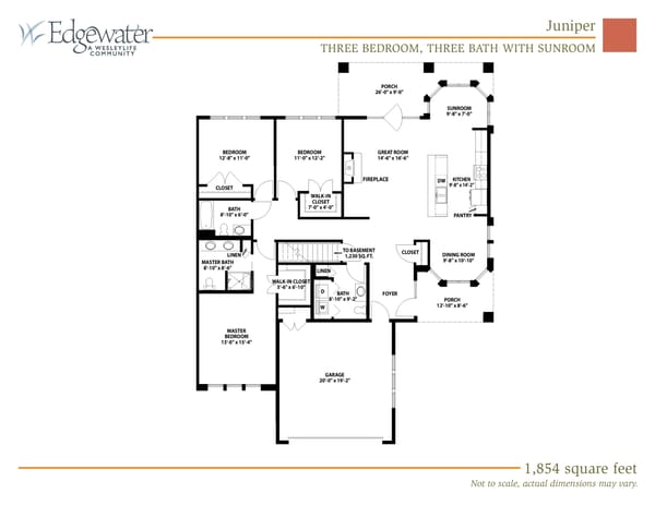 Juniper Floor Plan