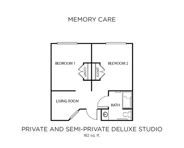 Semi-Private Deluxe Studio