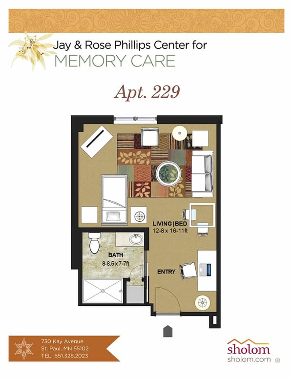 Apartment 229 Layout