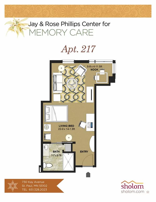 Apartment 217 Layout