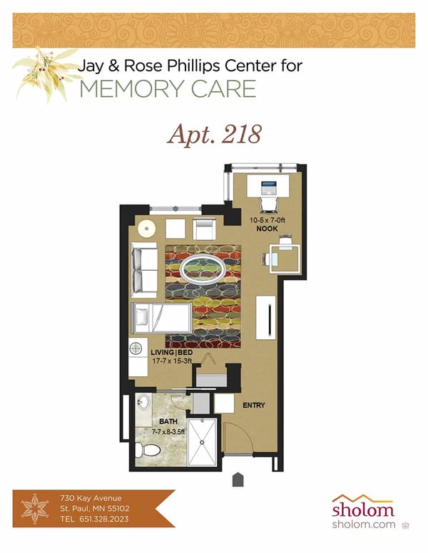 Apartment 218 Layout