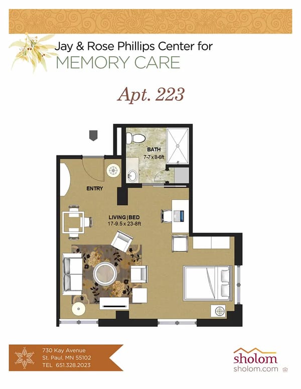 Apartment 223 Layout
