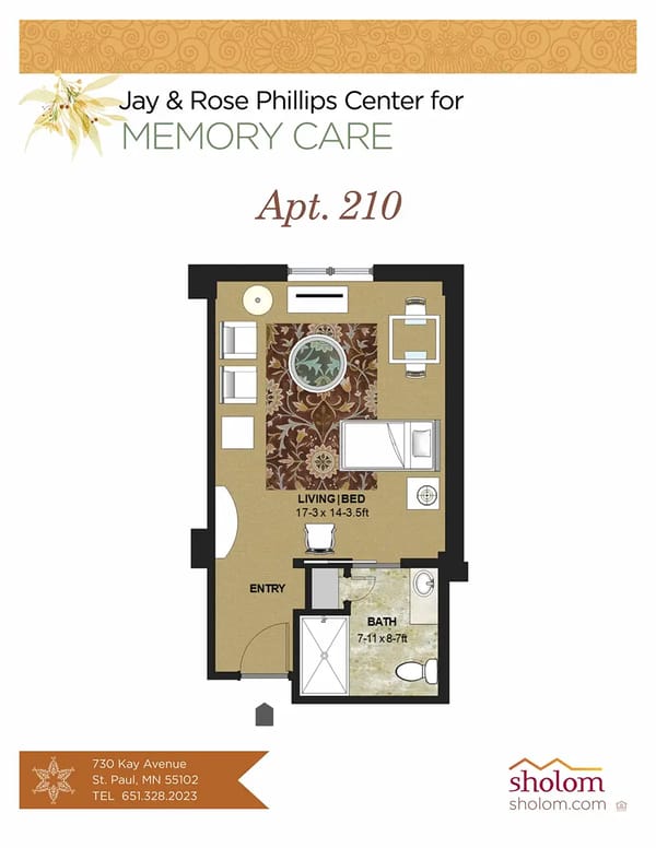 Apartment 210 Layout