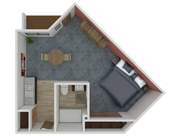 A6 floor plan