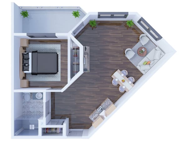 B6 floor plan