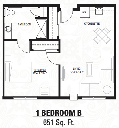 AL 1 BEDROOM B