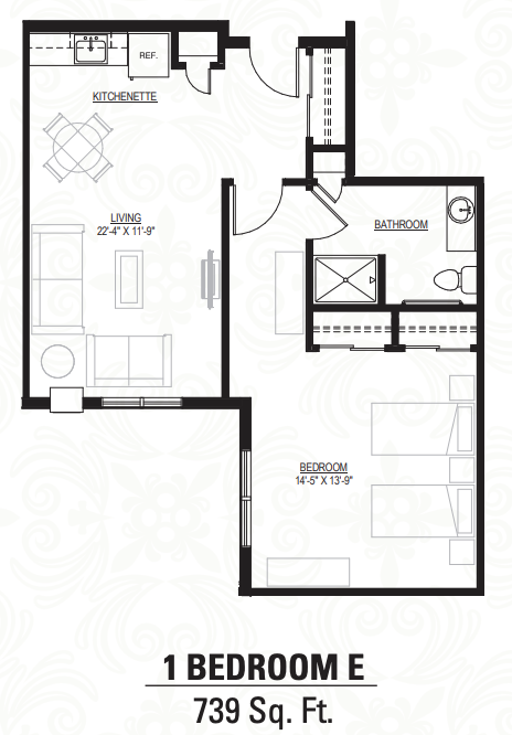 AL 1 BEDROOM E